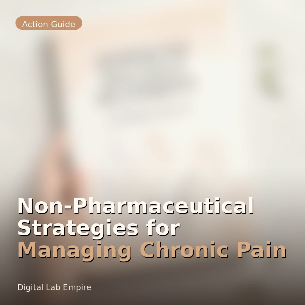 Non-Pharmaceutical Strategies for Managing Chronic Pain