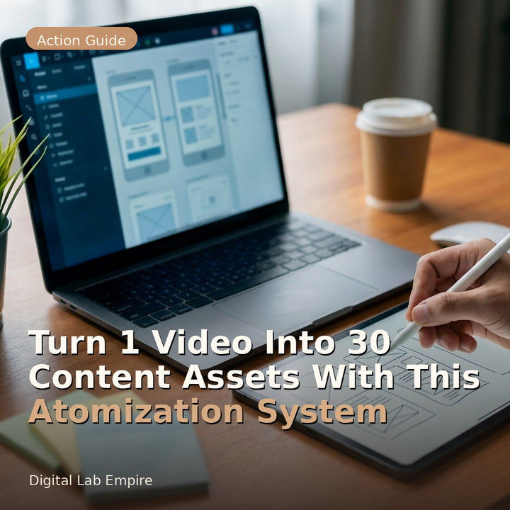 Turn 1 Video Into 30 Content Assets With This Atomization System